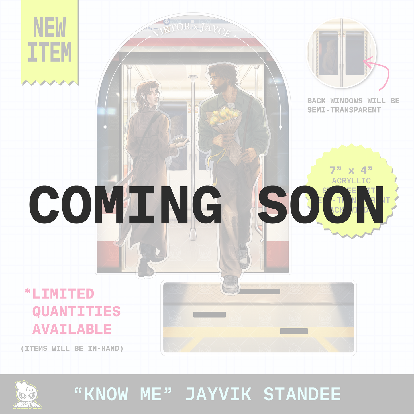 'Know Me' Jayvik Train Standee